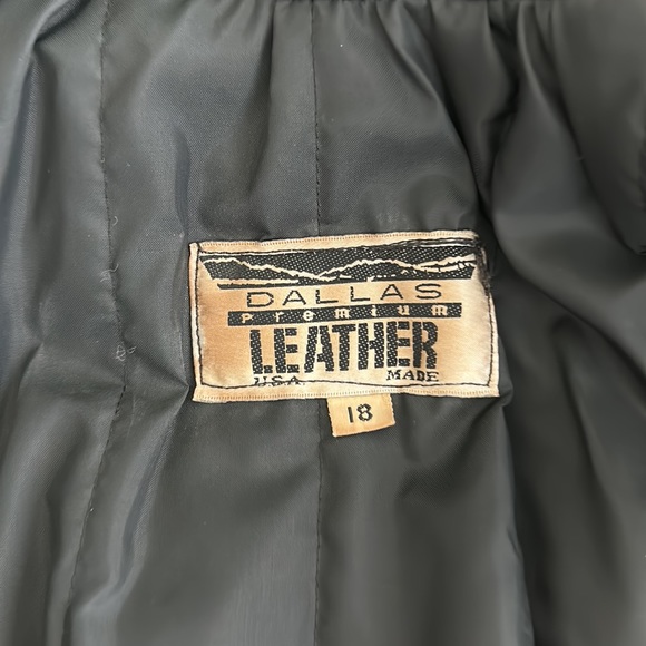 Vintage leather & suede  jacket - Picture 10 of 13